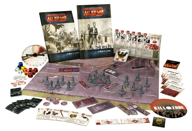 Illustration for article titled Roll Dice to Smash In Zombie Heads With the Walking Dead Tabletop Miniatures Game